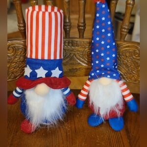 Patriotic Gnome Plush Set